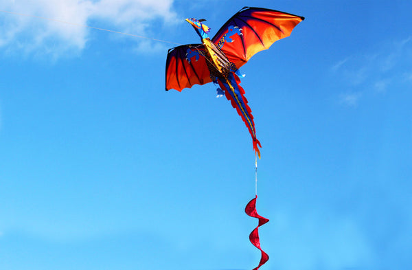 Dragon Kite with Line